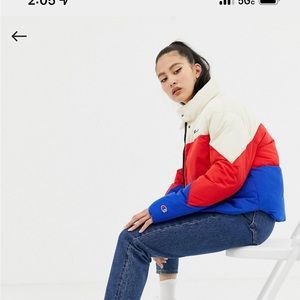 Champion Multi-color Puffer Jacket